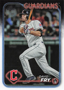 2024 Topps Baseball David Fry #446 Rookie