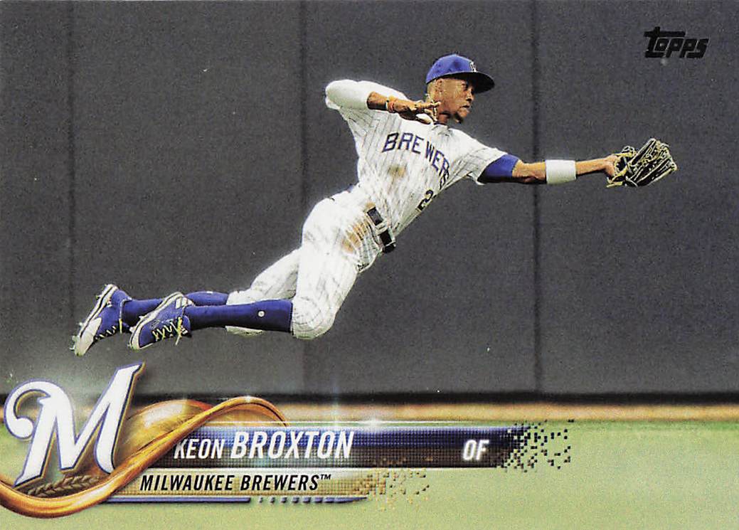 2018 Topps Baseball Keon Broxton #61