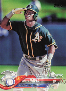2018 Topps Baseball Khris Davis #169