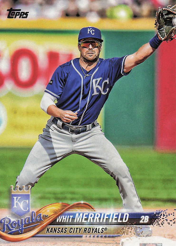 2018 Topps Baseball Whit Merrifield #304