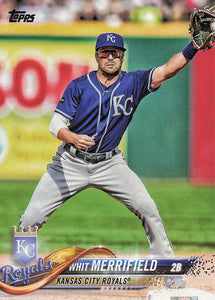2018 Topps Baseball Whit Merrifield #304