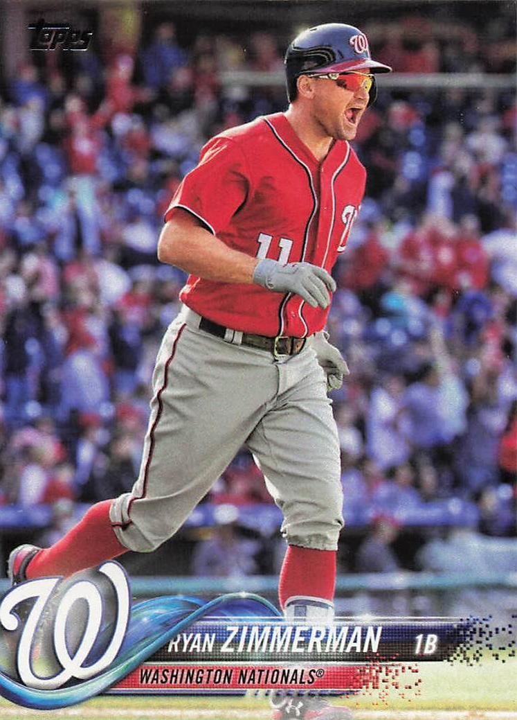 2018 Topps Baseball Ryan Zimmerman #58
