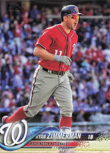 2018 Topps Baseball Ryan Zimmerman #58