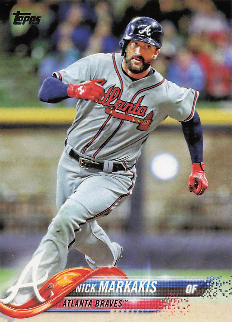 2018 Topps Baseball Nick Markakis #206