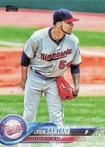 2018 Topps Baseball Ervin Santana #49
