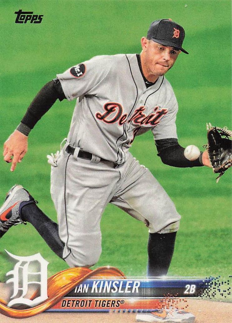 2018 Topps Baseball Ian Kinsler #330