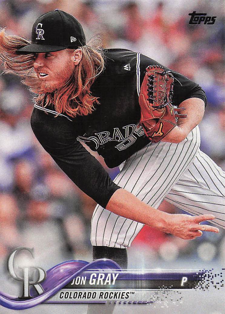 2018 Topps Baseball Jon Gray #9