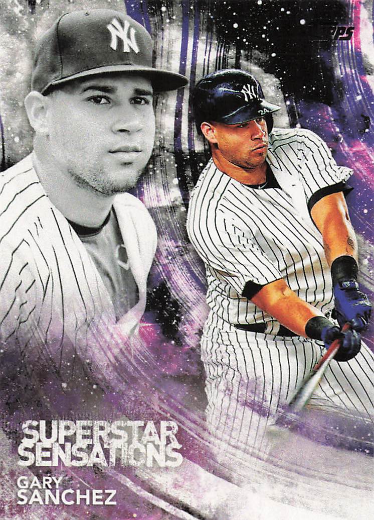 2018 Topps Baseball Superstar Sensations Gary Sanchez #SSS-22