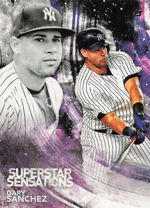 2018 Topps Baseball Superstar Sensations Gary Sanchez #SSS-22