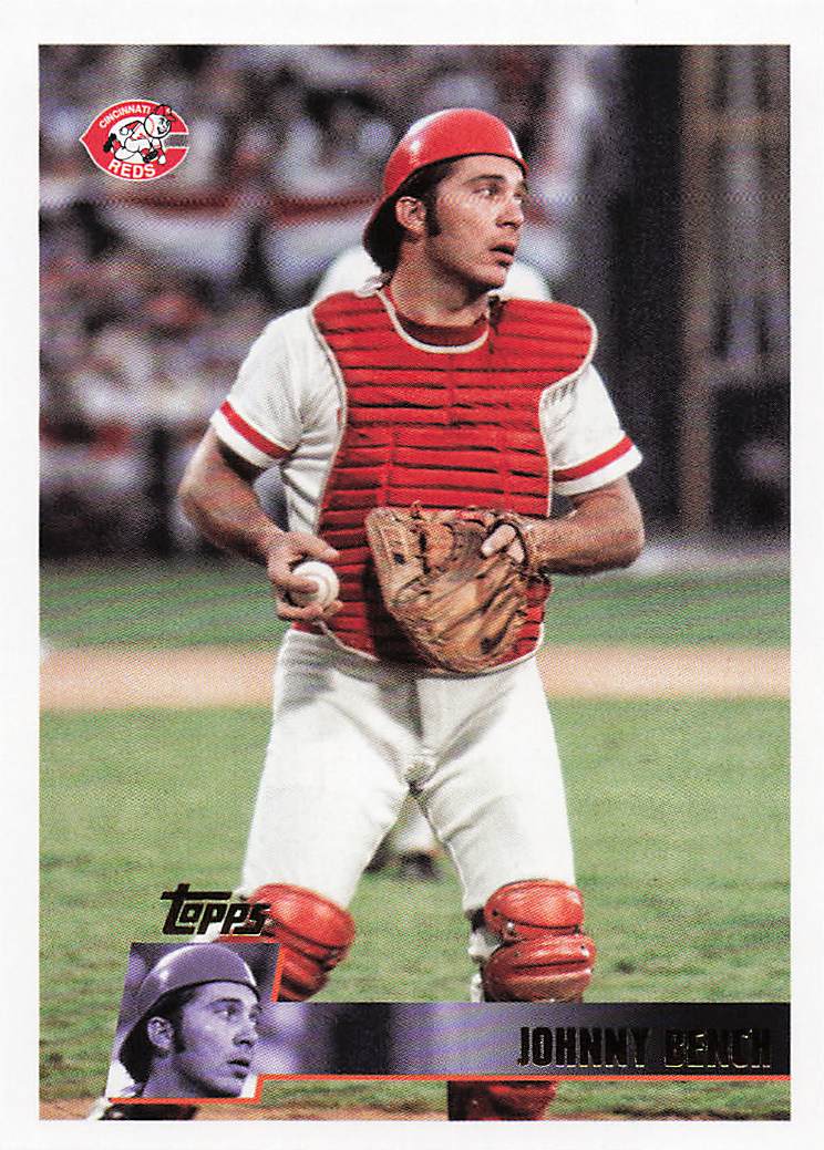 2025 Topps Archives Baseball Johnny Bench #102