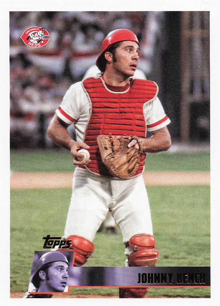 2025 Topps Archives Baseball Johnny Bench #102