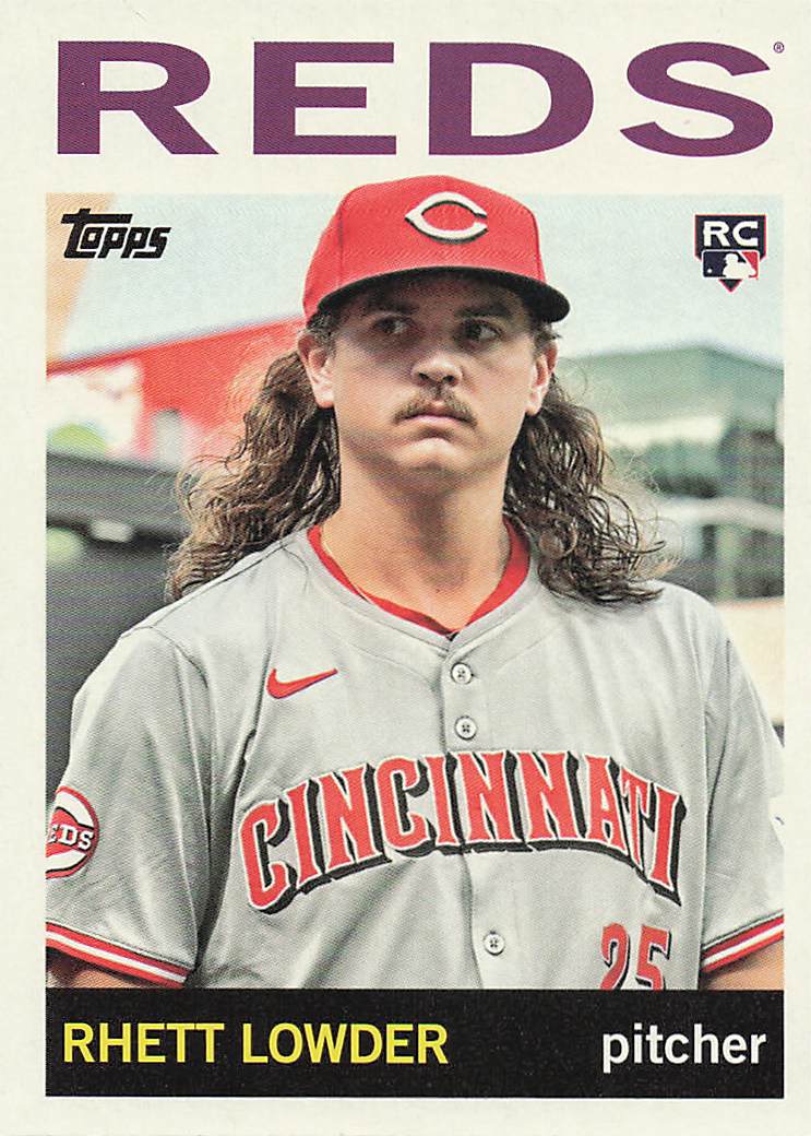 2025 Topps Archives Baseball Rhett Lowder #76 Rookie