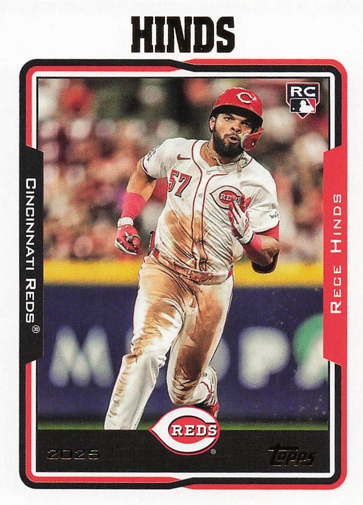 2025 Topps Archives Baseball Rece Hinds #287 Rookie