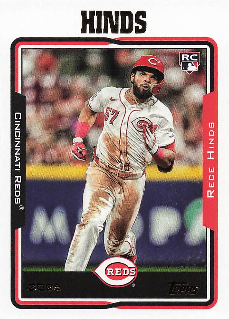 2025 Topps Archives Baseball Rece Hinds #287 Rookie