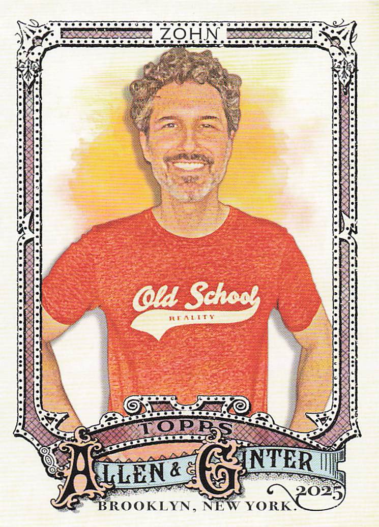 2025 Topps Allen & Ginter Baseball Ethan Zohn #287