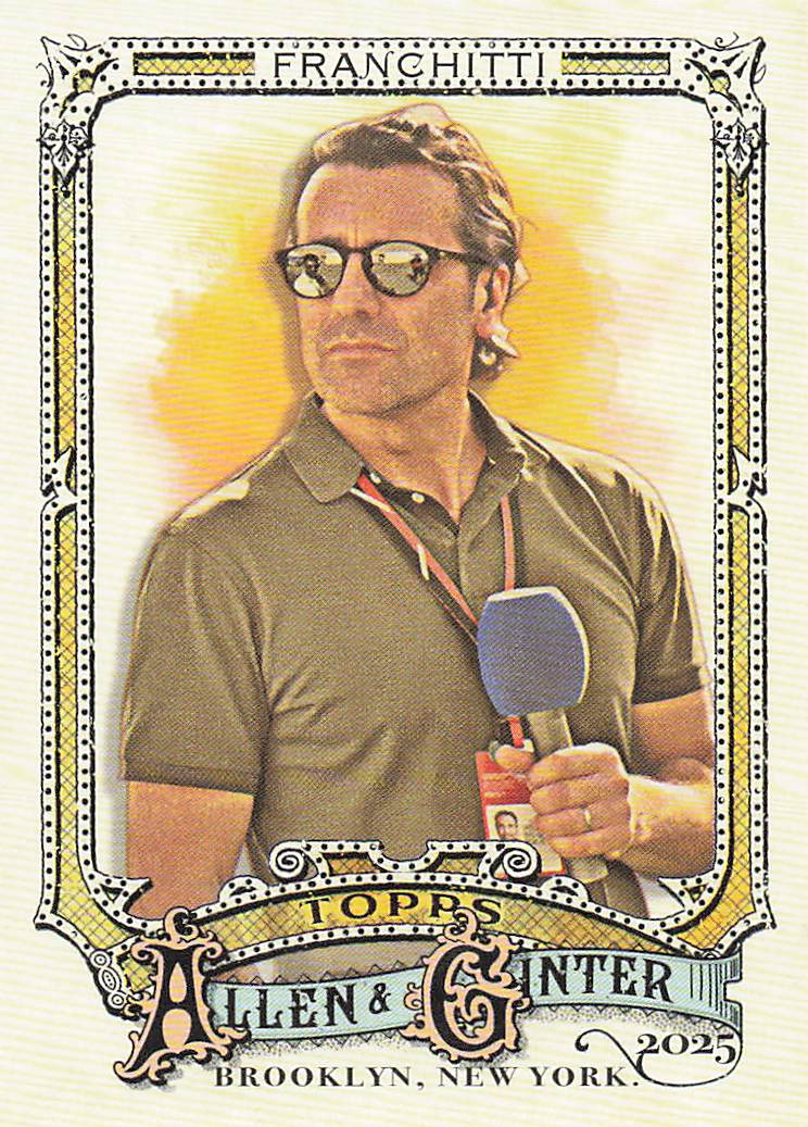 2025 Topps Allen & Ginter Baseball Dario Franchitti #295