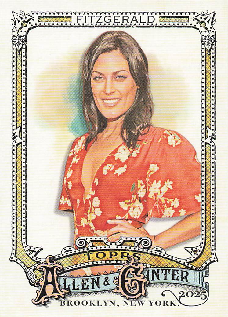 2025 Topps Allen & Ginter Baseball Michele Fitzgerald #273