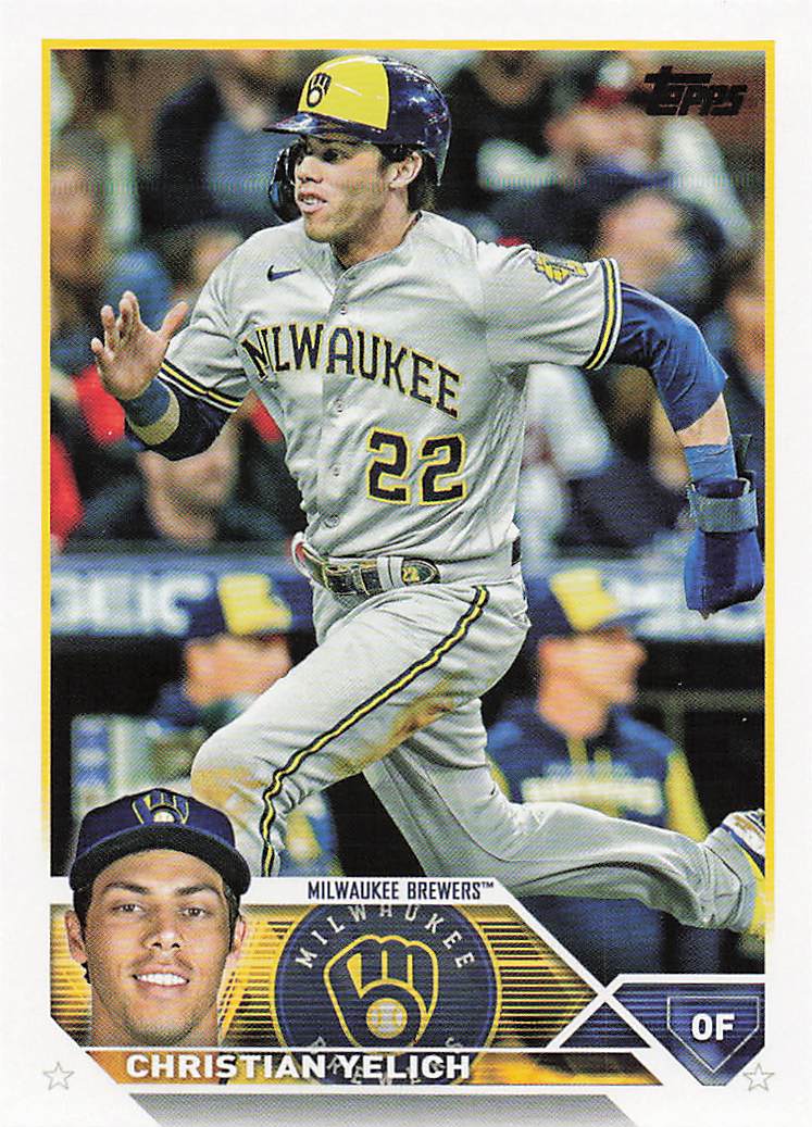 2023 Topps Baseball Christian Yelich #192