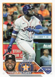2023 Topps Baseball Yordan Alvarez #181