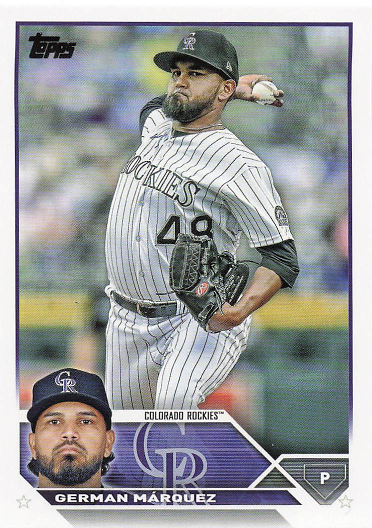 2023 Topps Baseball German Marquez #325