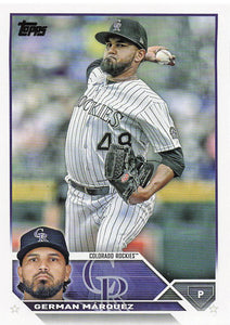 2023 Topps Baseball German Marquez #325