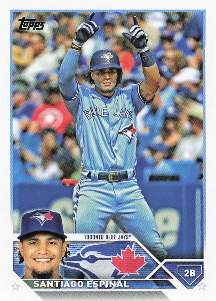 2023 Topps Baseball Santiago Espinal #324