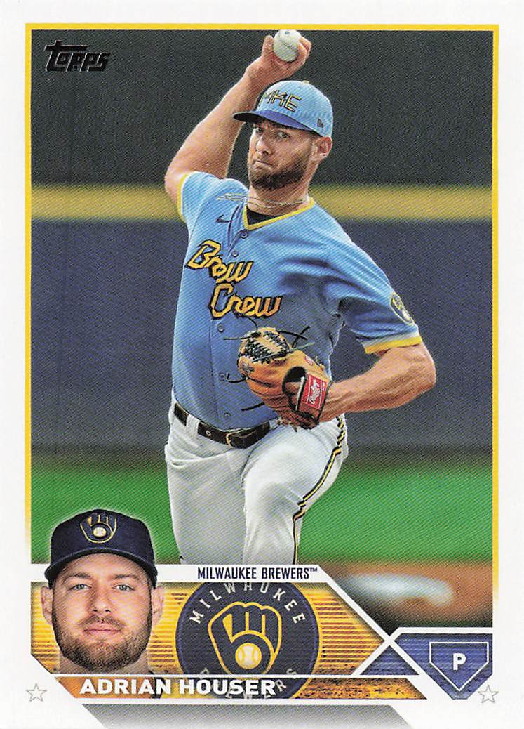 2023 Topps Baseball Adrian Houser #323