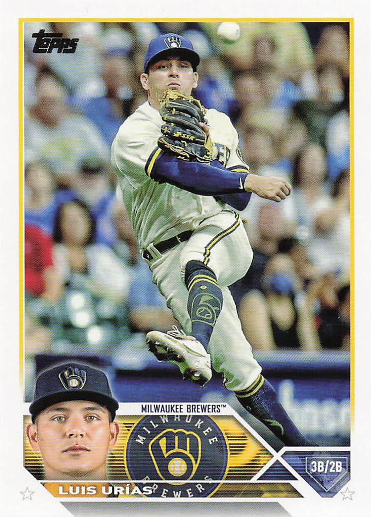 2023 Topps Baseball Luis Urias #322
