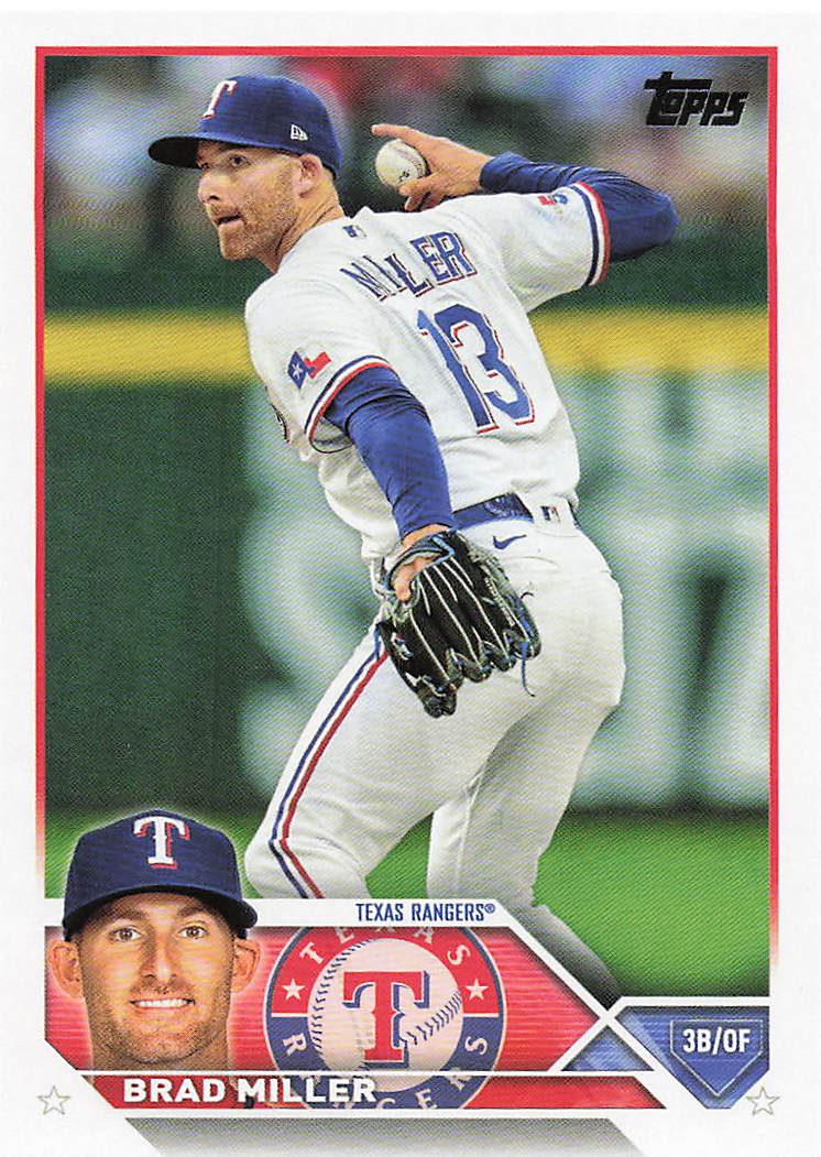 2023 Topps Baseball Brad Miller #319