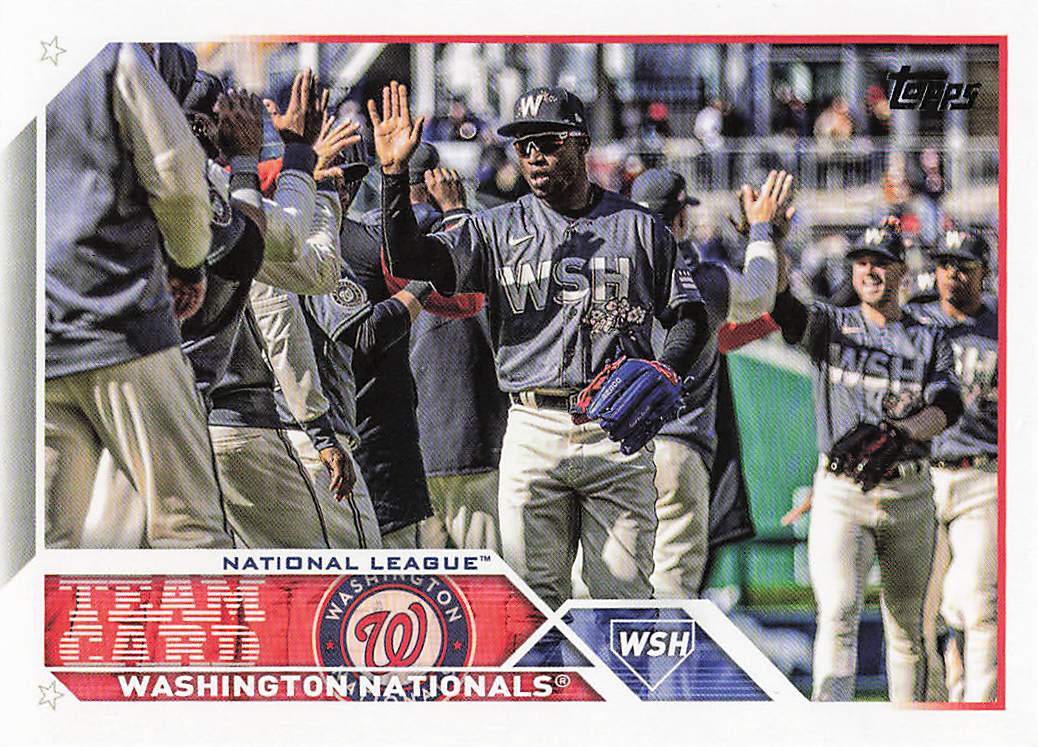 2023 Topps Baseball Washington Nationals #316
