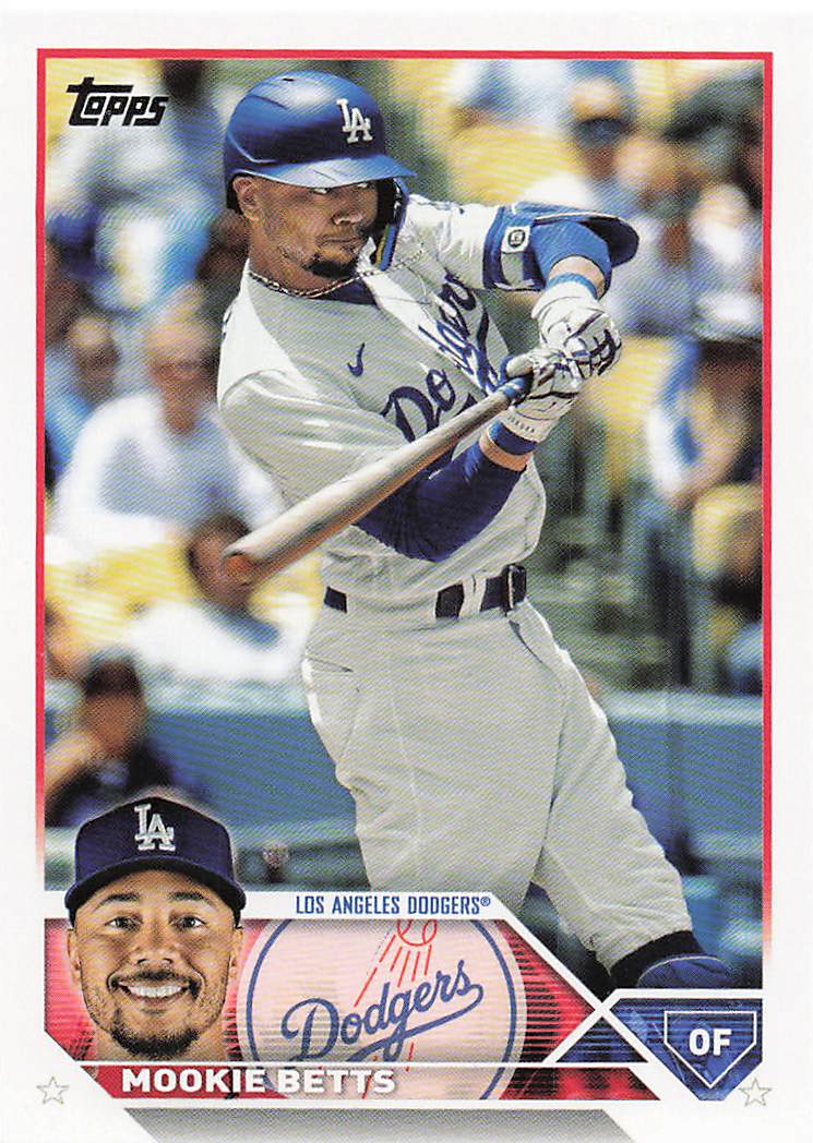 2023 Topps Baseball Mookie Betts #50
