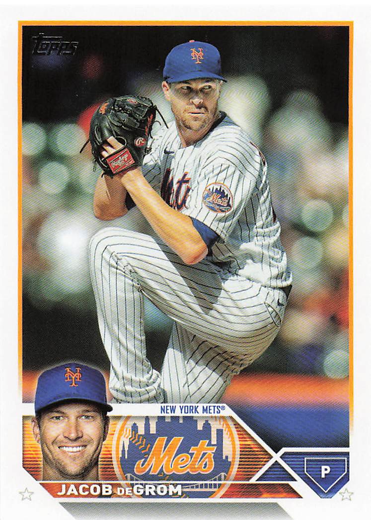 2023 Topps Baseball Jacob deGrom #48