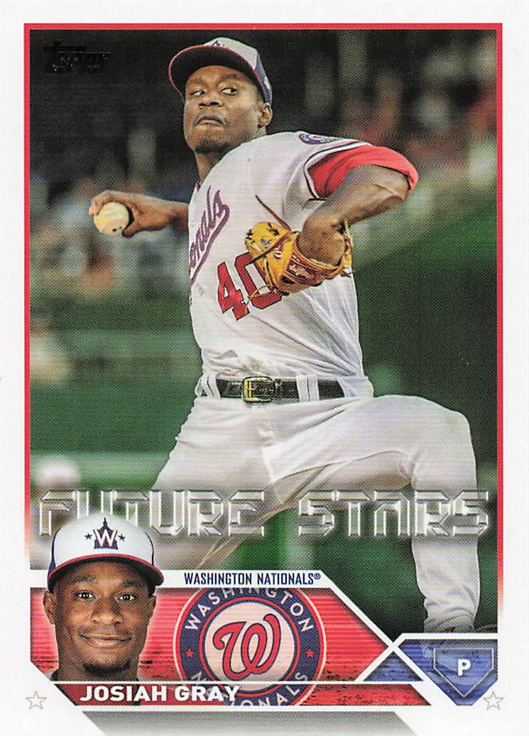 2023 Topps Baseball Josiah Gray #149