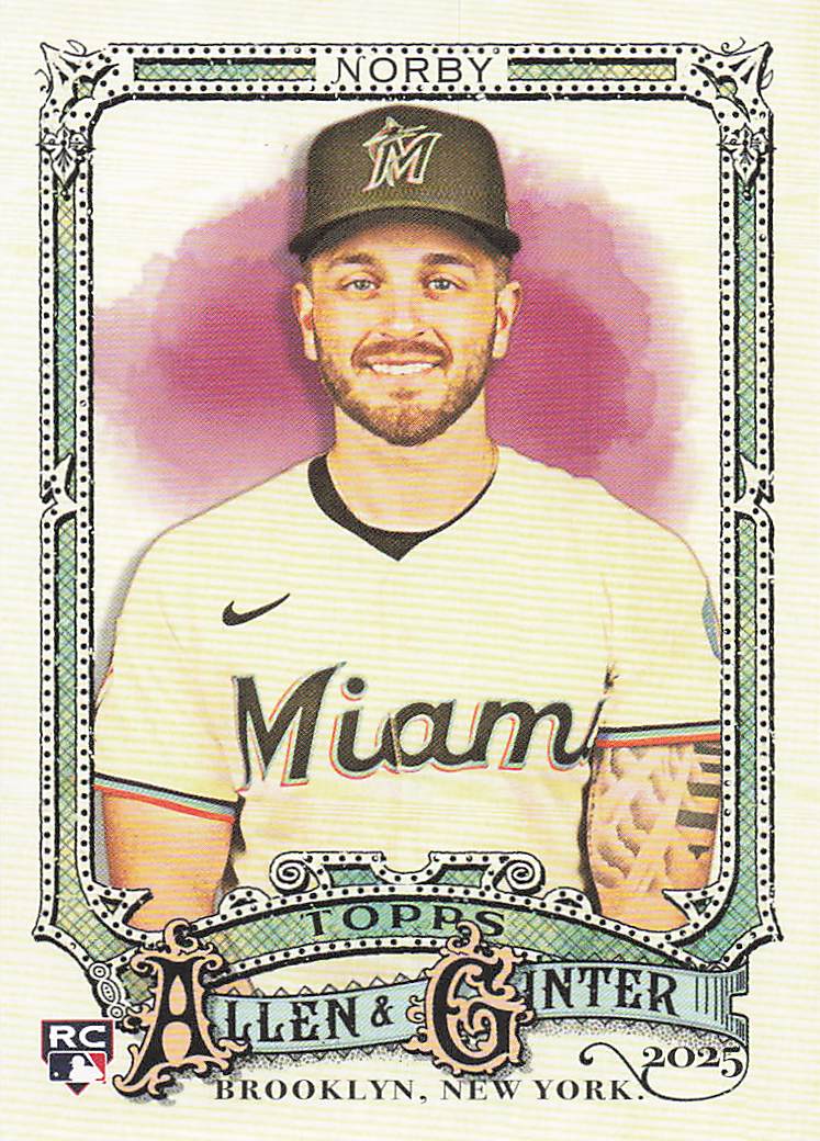 2025 Topps Allen & Ginter Baseball Connor Norby #98 Rookie
