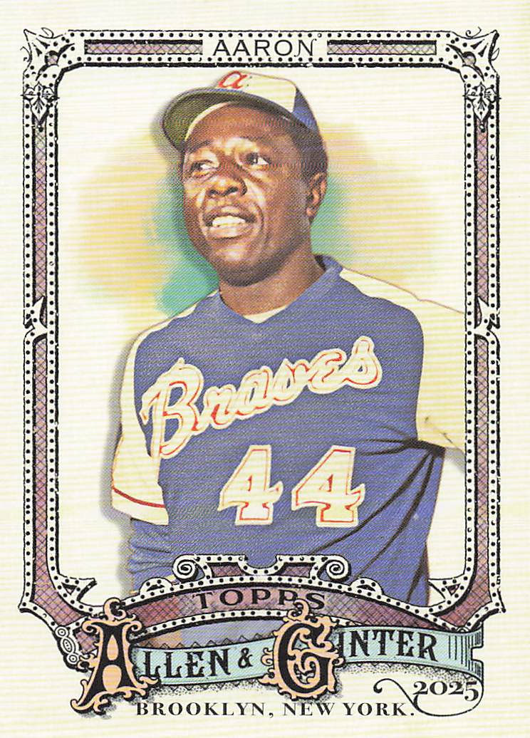 2025 Topps Allen & Ginter Baseball Hank Aaron #13