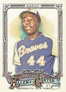 2025 Topps Allen & Ginter Baseball Hank Aaron #13