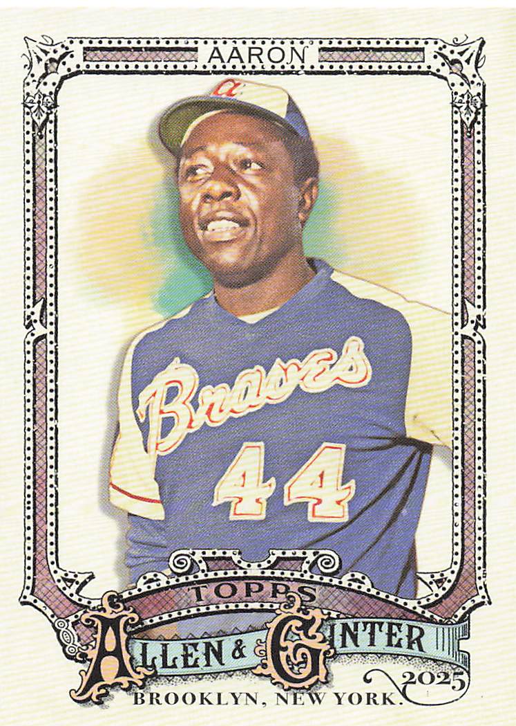 2025 Topps Allen & Ginter Baseball Hank Aaron #13