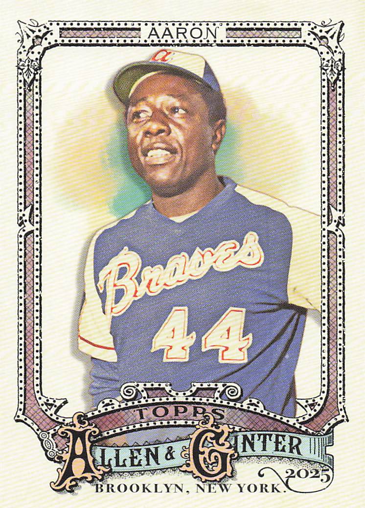 2025 Topps Allen & Ginter Baseball Hank Aaron #13