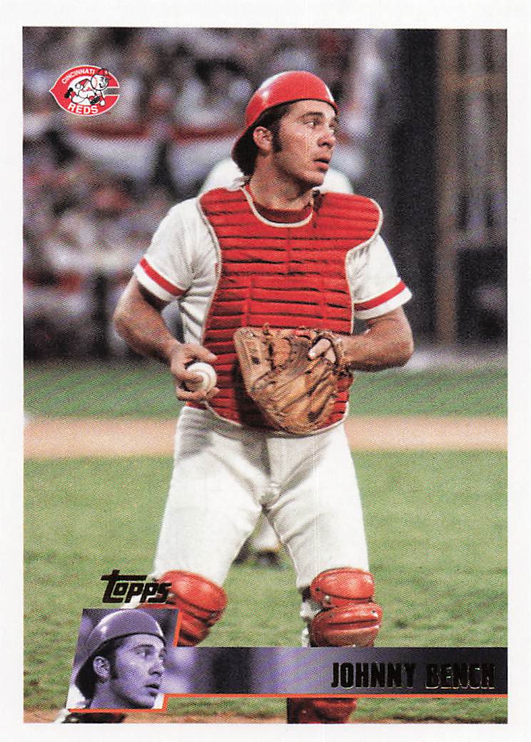 2025 Topps Archives Baseball Johnny Bench #102