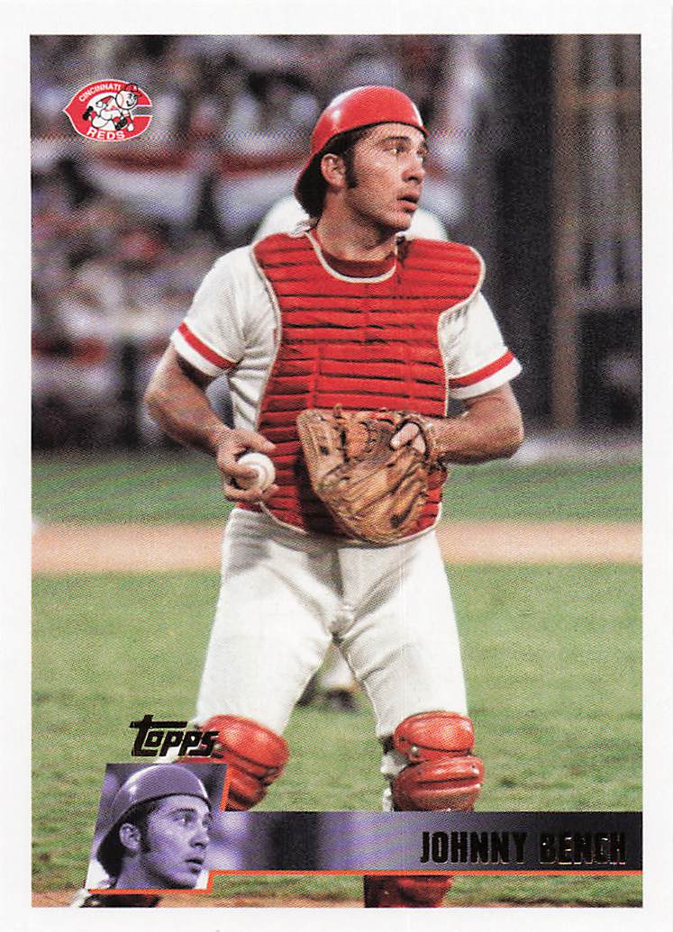 2025 Topps Archives Baseball Johnny Bench #102