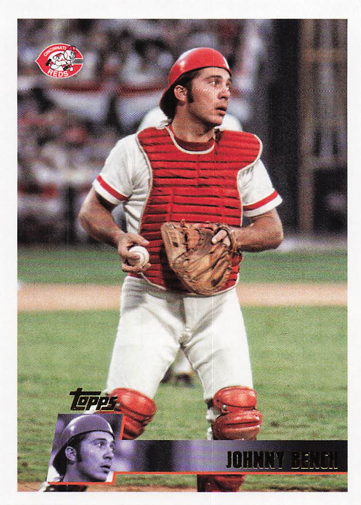 2025 Topps Archives Baseball Johnny Bench #102