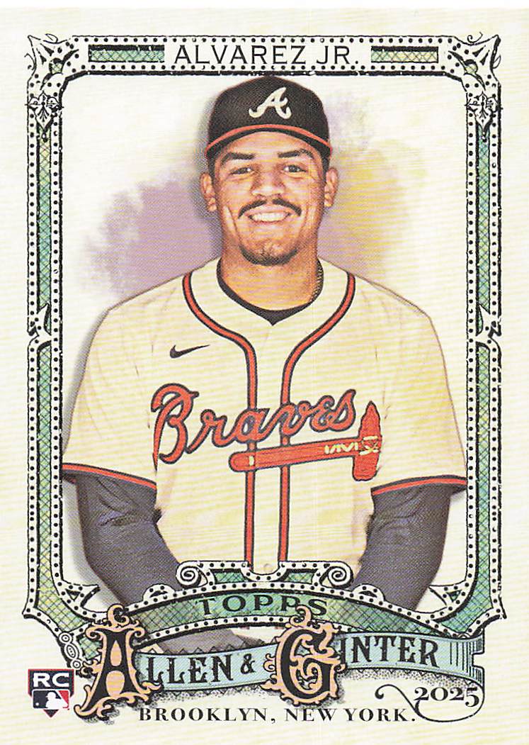2025 Topps Allen & Ginter Baseball Nacho Alvarez Jr. #201 Rookie