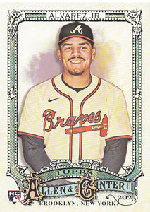 2025 Topps Allen & Ginter Baseball Nacho Alvarez Jr. #201 Rookie