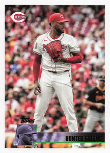 2025 Topps Archives Baseball Hunter Greene #197