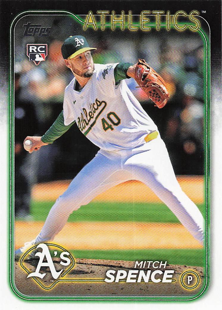 2024 Topps Update Baseball Mitch Spence #US28 Rookie