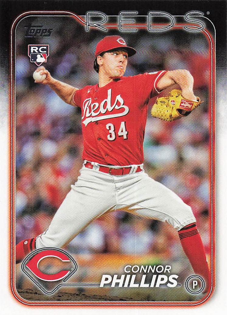 2024 Topps Baseball Connor Phillips #670 Rookie