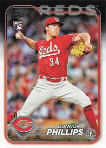 2024 Topps Baseball Connor Phillips #670 Rookie
