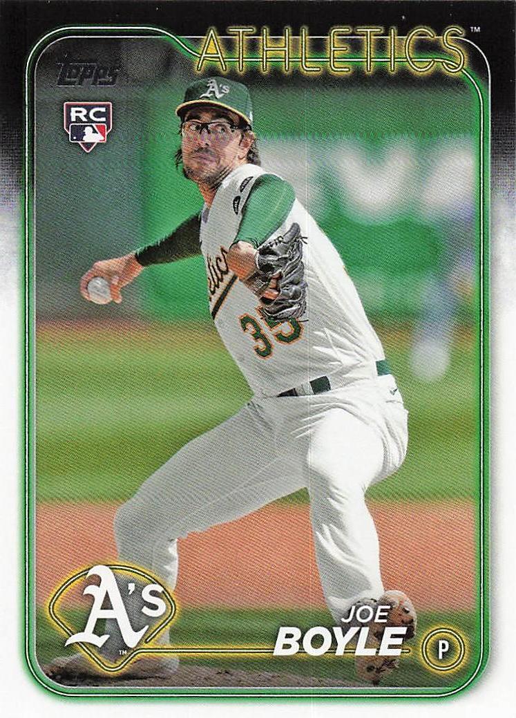 2024 Topps Baseball Joe Boyle #443 Rookie