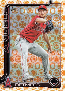 2025 Topps Baseball Holiday Reid Detmers #471