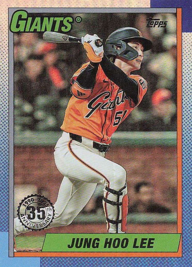 2025 Topps Update Baseball 1990 Topps Baseball Jung Hoo Lee #U90-21